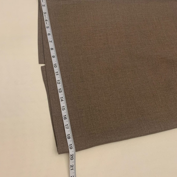 Pendleton 100% virgin wool light brown maxi skirt size 6 - Picture 9 of 13